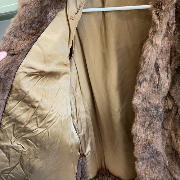 Real Rabbit Fur coat - Picture 3 of 3